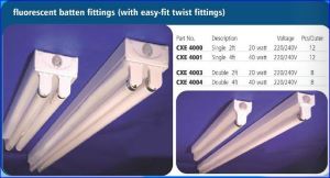 Fixture 2Ft 20W Double